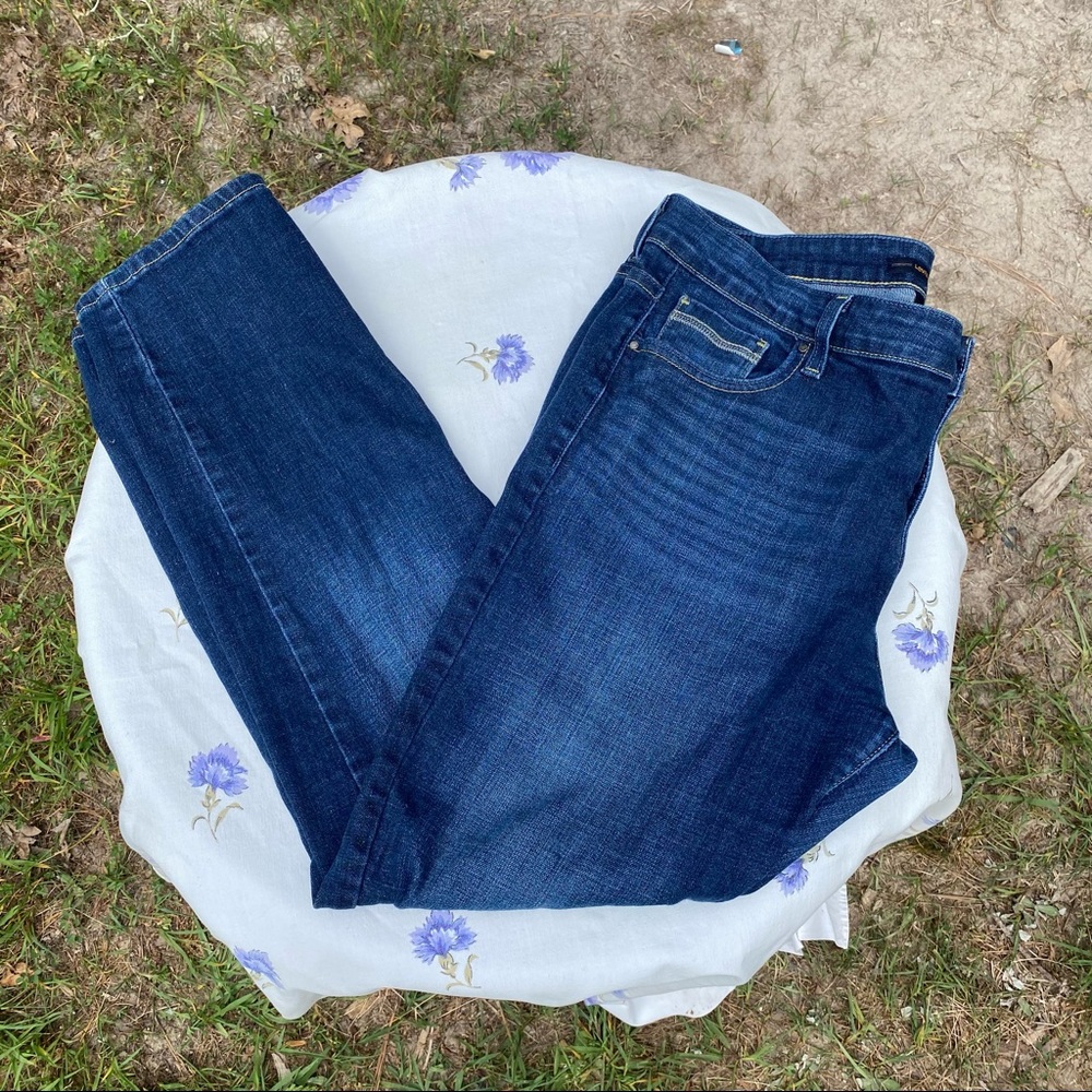 Levi’s the original jeans mid rise skinny size 16 blue jeans